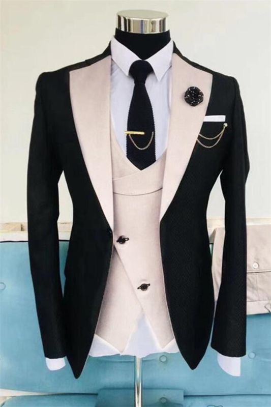 Black Wedding Suits For Men |  Formal Dinner Ball Outfits