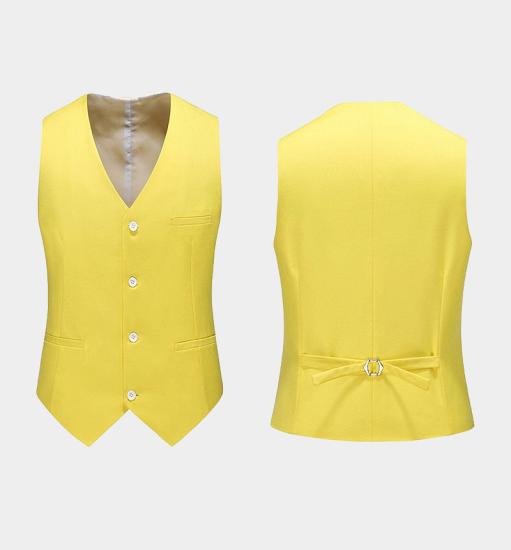Men Pale Yellow Suit |  Fabian Prom Suit_2