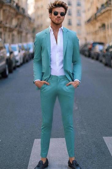 Landon One-Button Notch Lapel Two-Piece Stylish Men Prom Suit