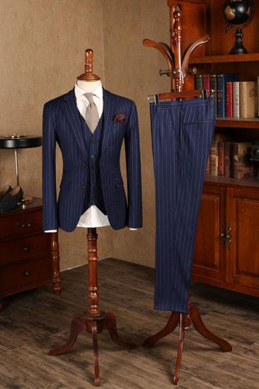 Baird Gorgeous Blue Stripes 3-Pack Slim Fit Men_2