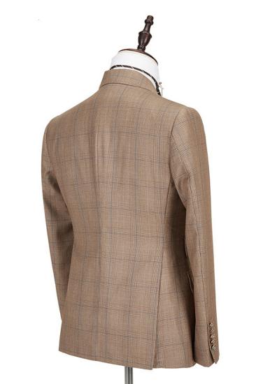Rylan Double Breasted Point Lapel Fashion Men Business Suit_2
