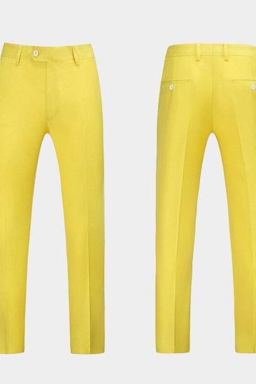 Men Pale Yellow Suit |  Fabian Prom Suit_3