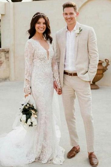 Casual Beach Wedding Groom Suits Online | Summer Custom Men Suits For Sale_2