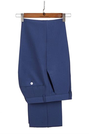 Kayden  Dark Blue Pointed Lapel Slim Fit Men Business Suit_4